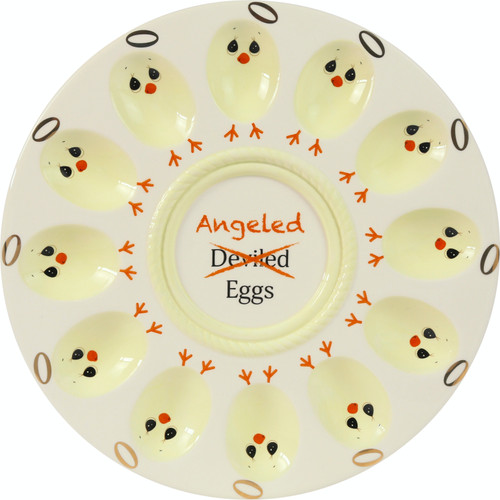 Angeled Eggs Platter