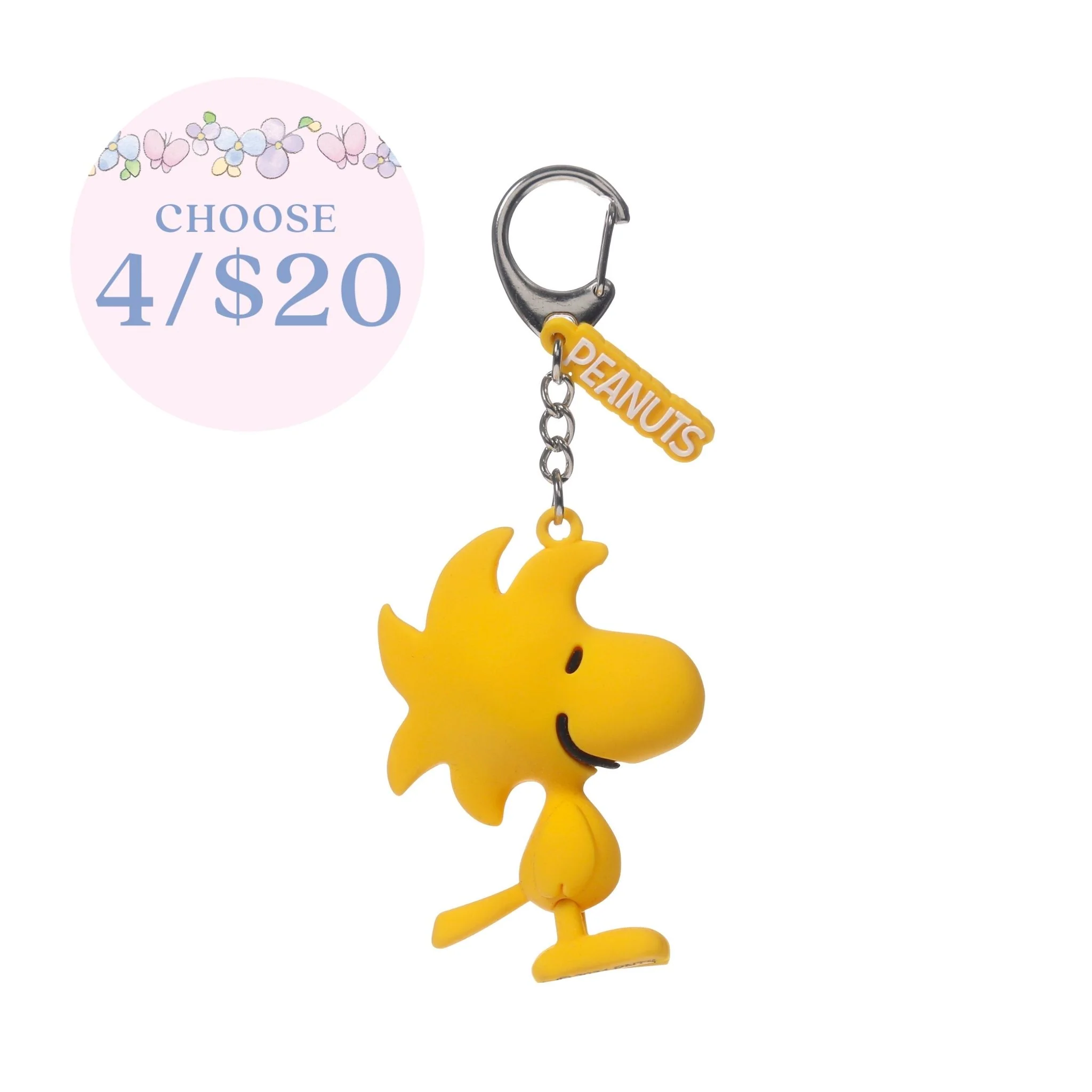 Image of Peanuts Woodstock Backpack Clip