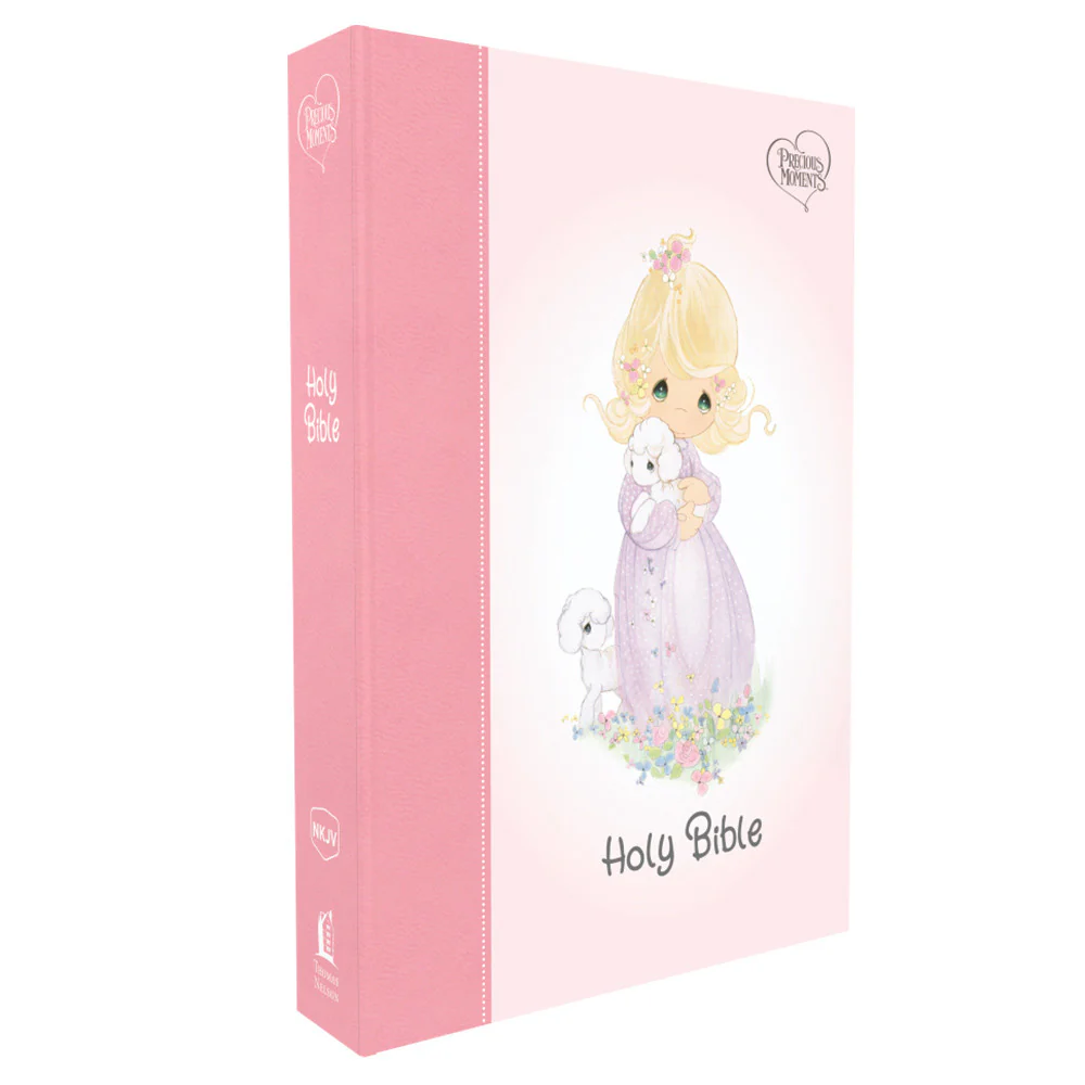 Image of NKJV Small Hands Bible, Pink Hardcover