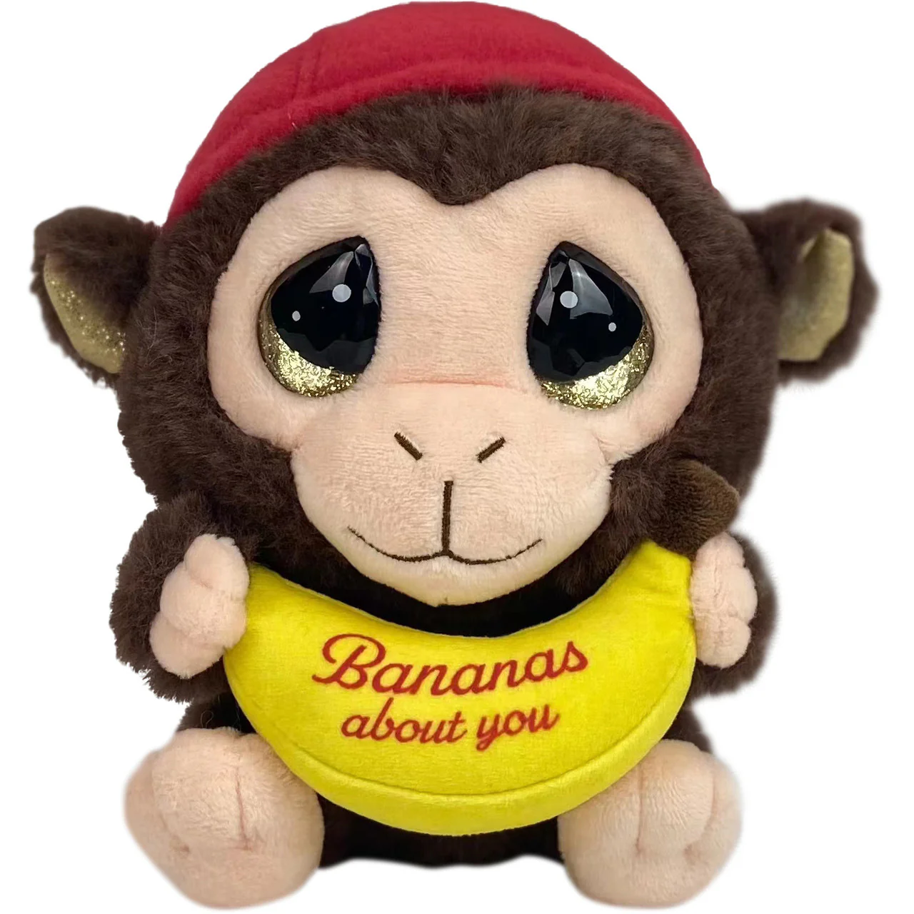 Image of Bananas Monkey Valentine's Day Cutie Pet-tudies Stuffed Animal