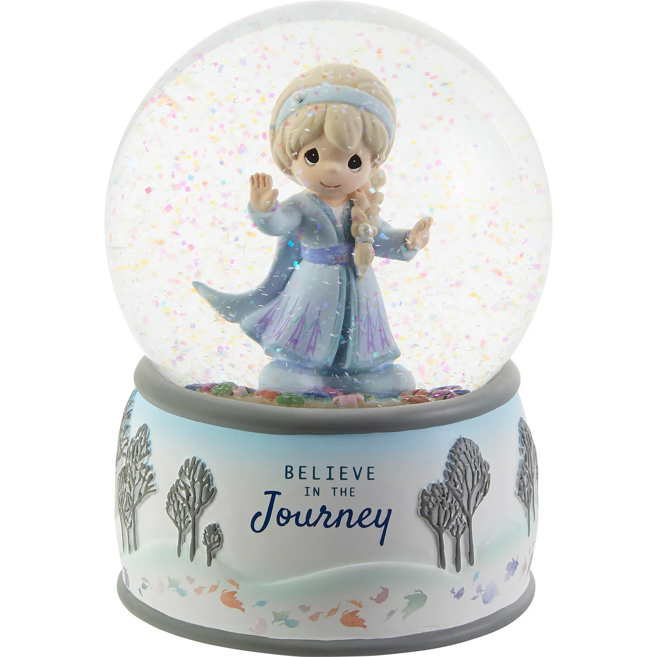 Image of Believe In The Journey Disney Elsa Musical Snow Globe