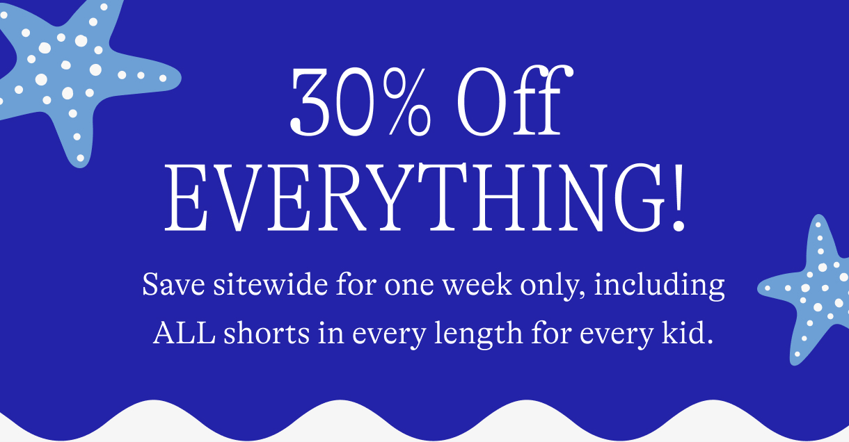 Sale Spotlight / 30% off shorts
