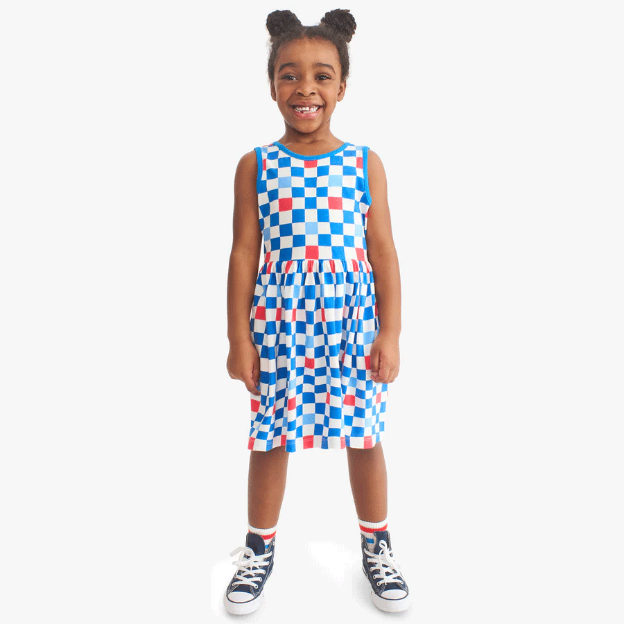 Kids tiered tank dress
