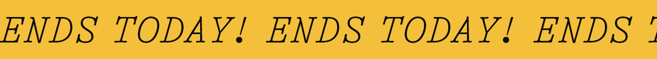 ends today