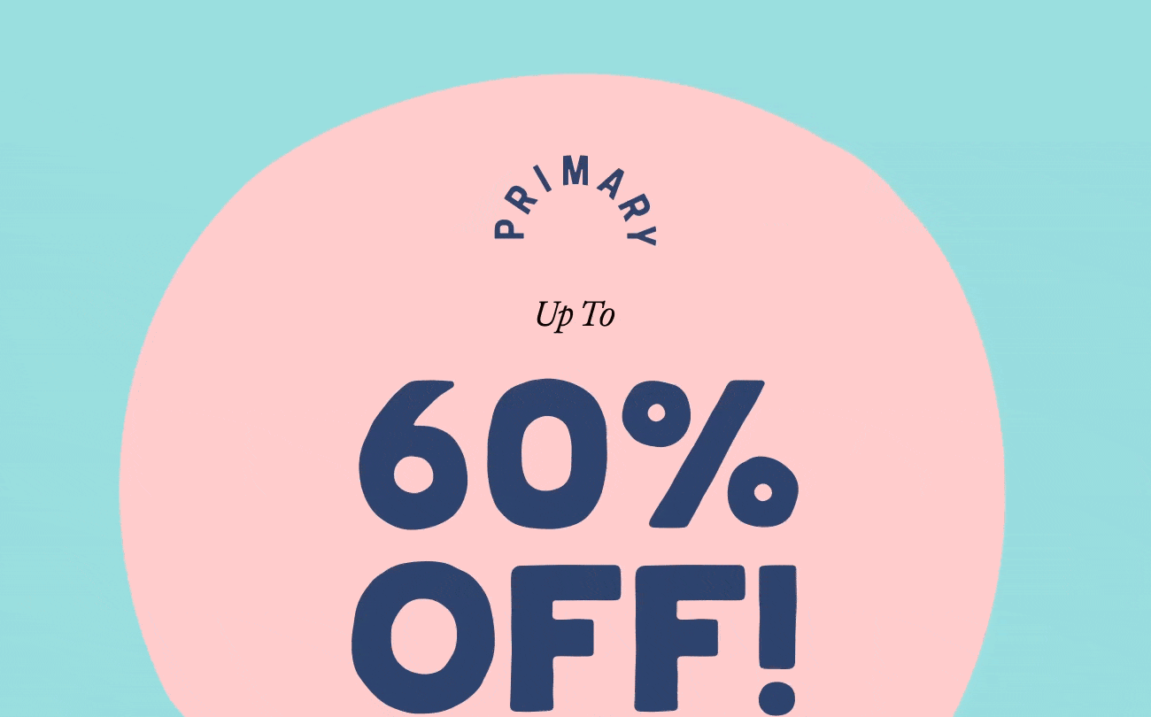 Primary. Up to 60% OFF!