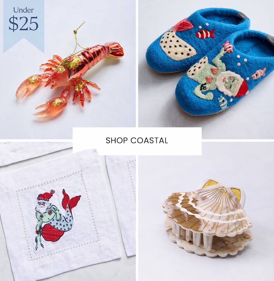 Shop the Coastal Collection accessories perfect for gifting under $25