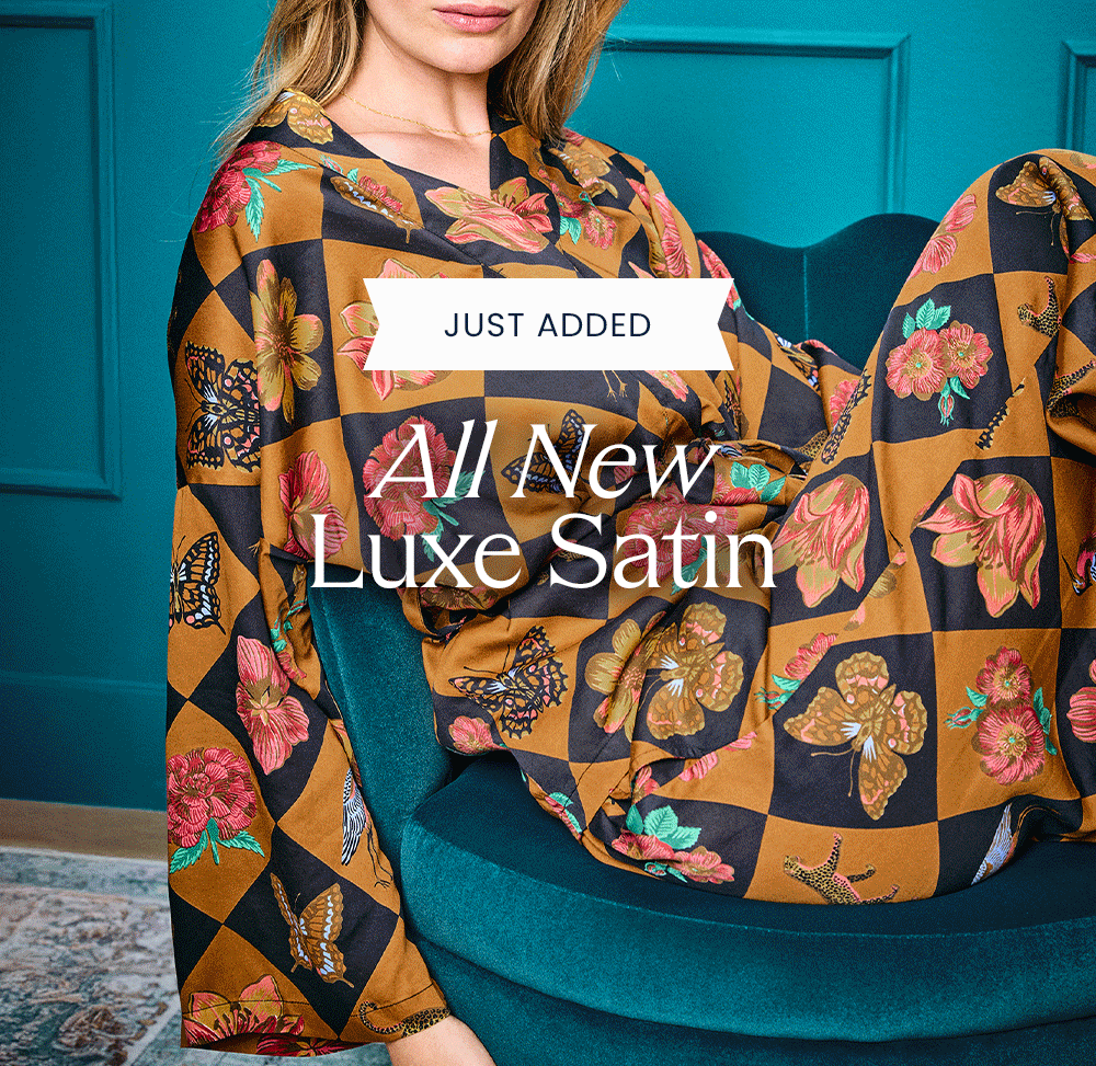 New Luxe Satin Styles Added to Sale 