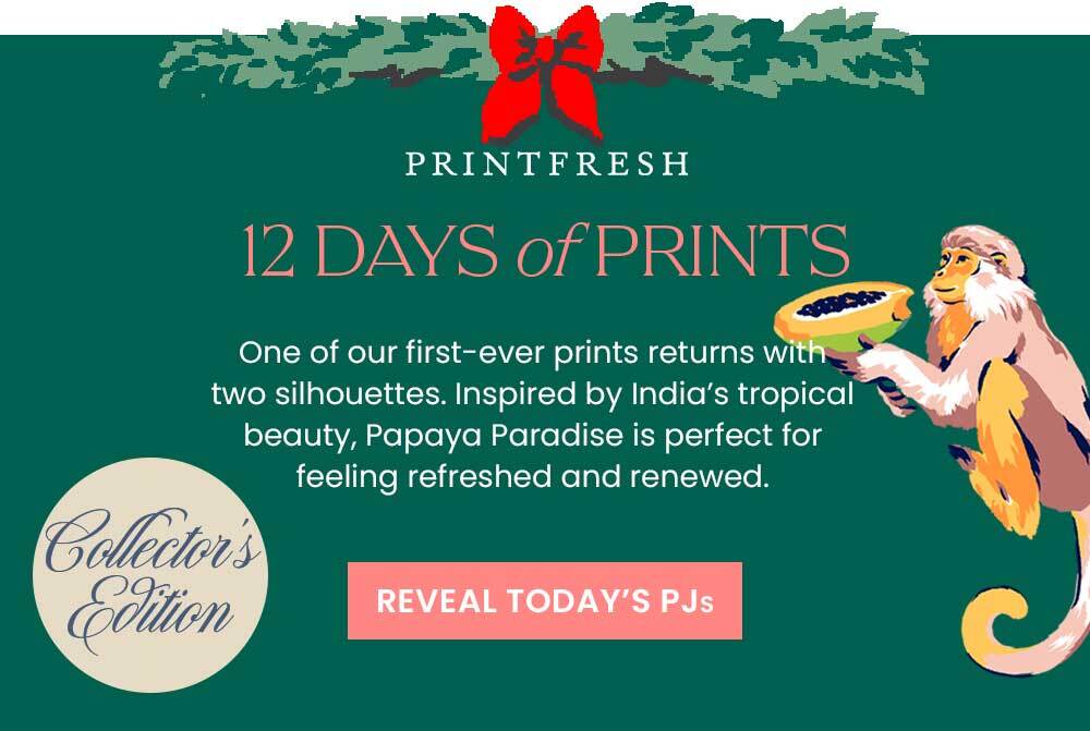 Day 5 of 12 Days of Prints is Paypaya Paradise