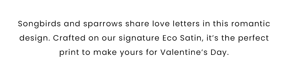 Shop Swooning Sparrows from the Printfresh Valentines Collection