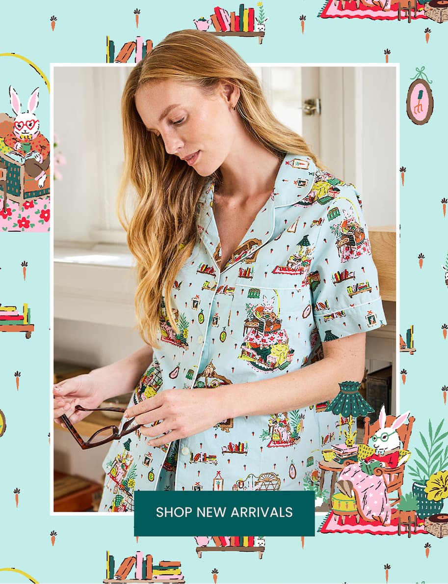 Shop new Spring PJs in Reading Nook