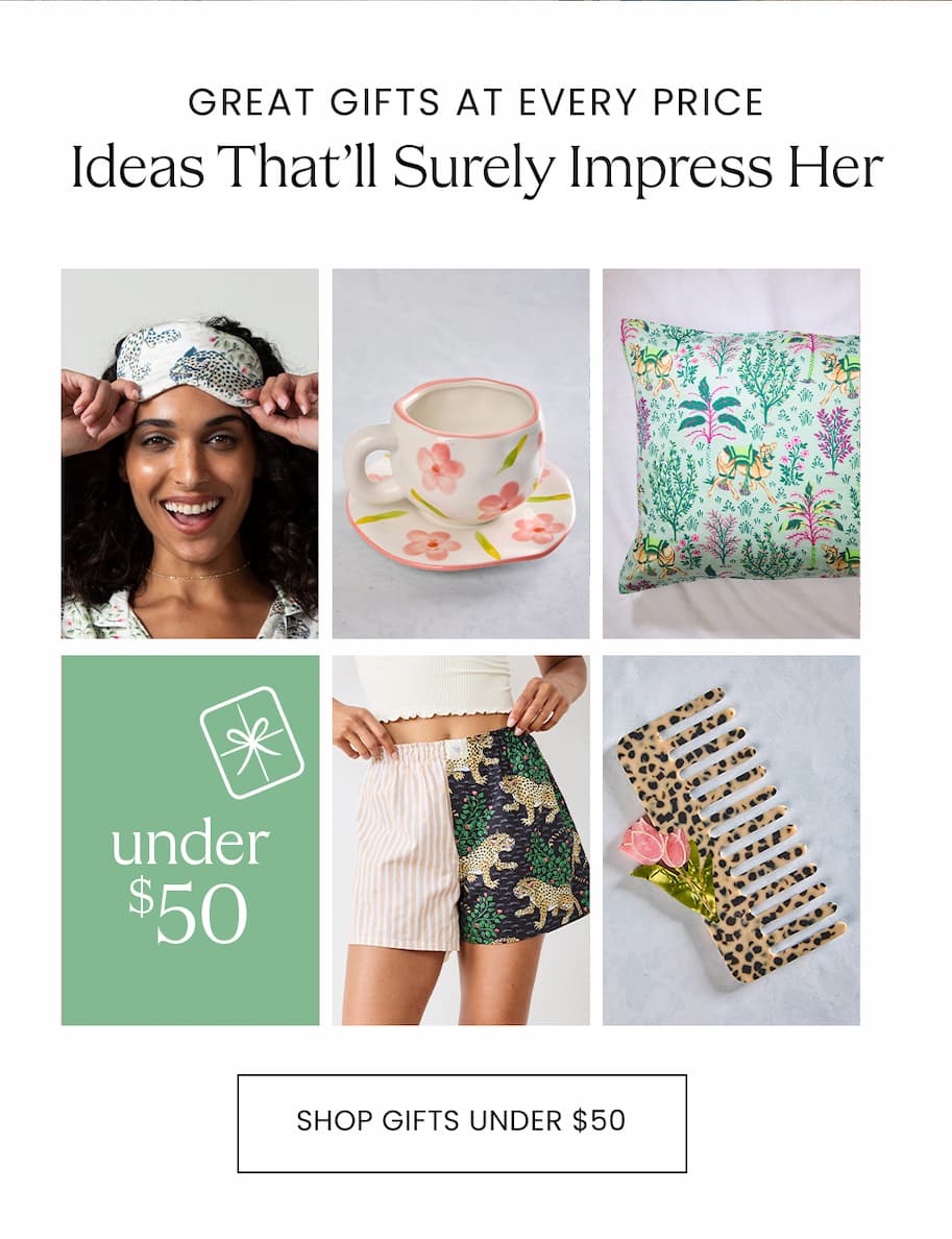 Shop the Mothers Day Gift Guide under $50