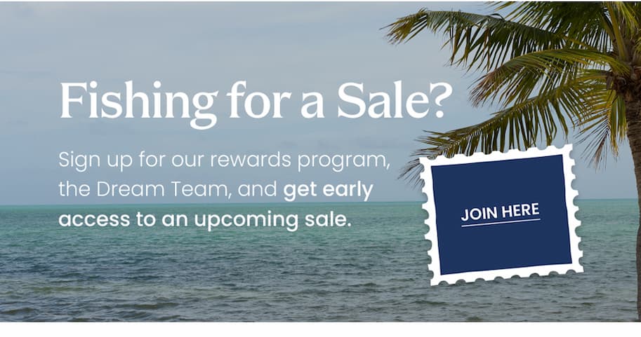 Sign up for Dream Team to shop the Hello Summer Sale starting soon
