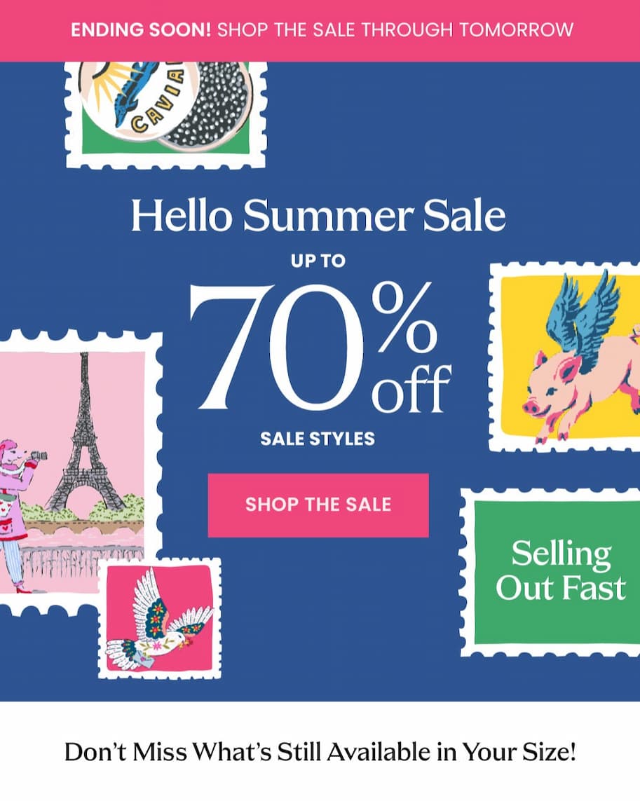 Final Days of the Hello Summer Sale