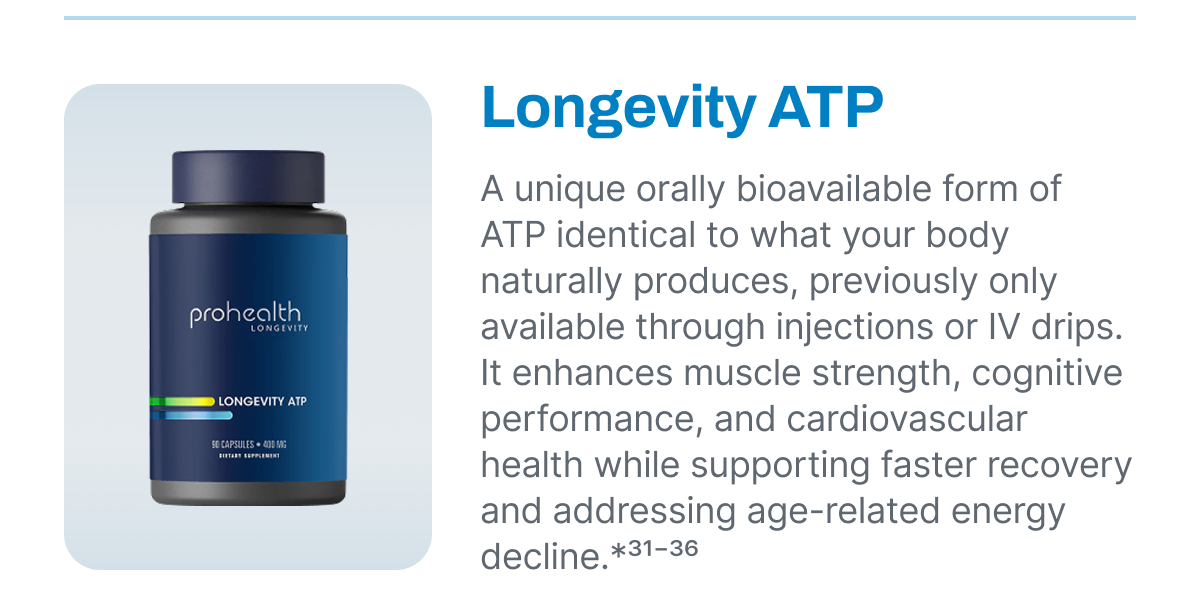 Longevity ATP