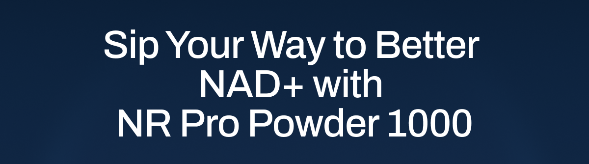 Sip your way to better NAD