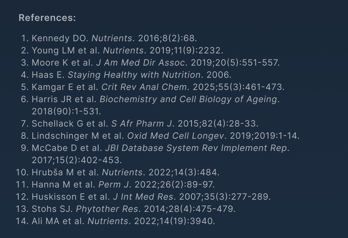 References