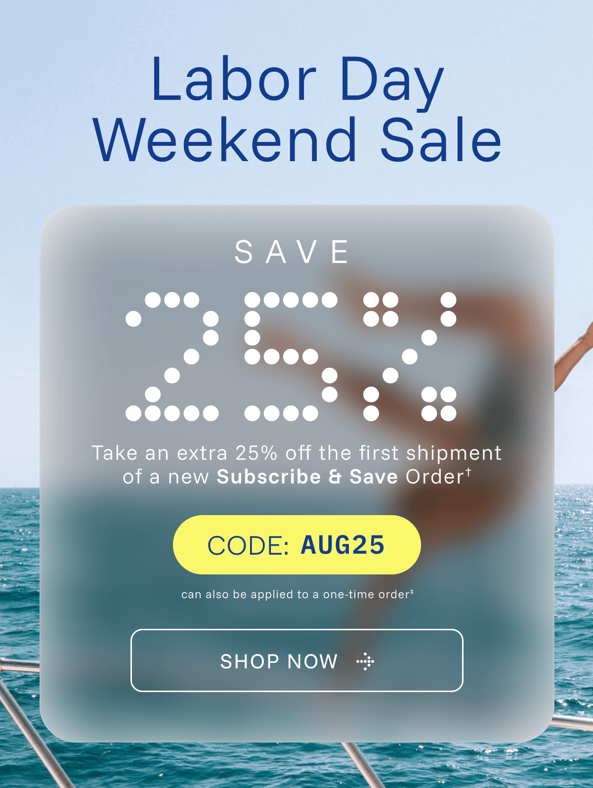 Labor Day Weekend Sale
