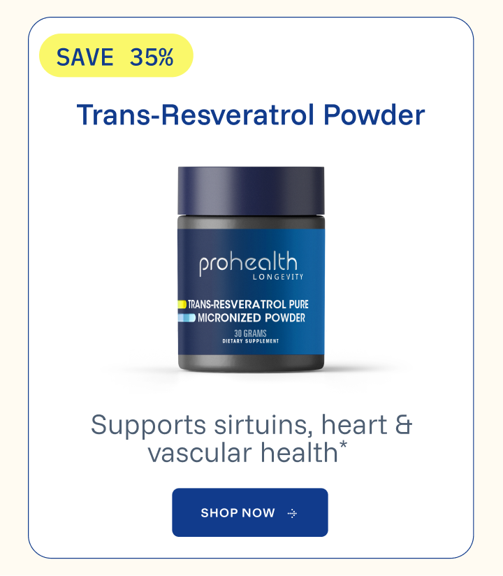 Trans-Resveratrol Pure Micronized Powder 30 grams