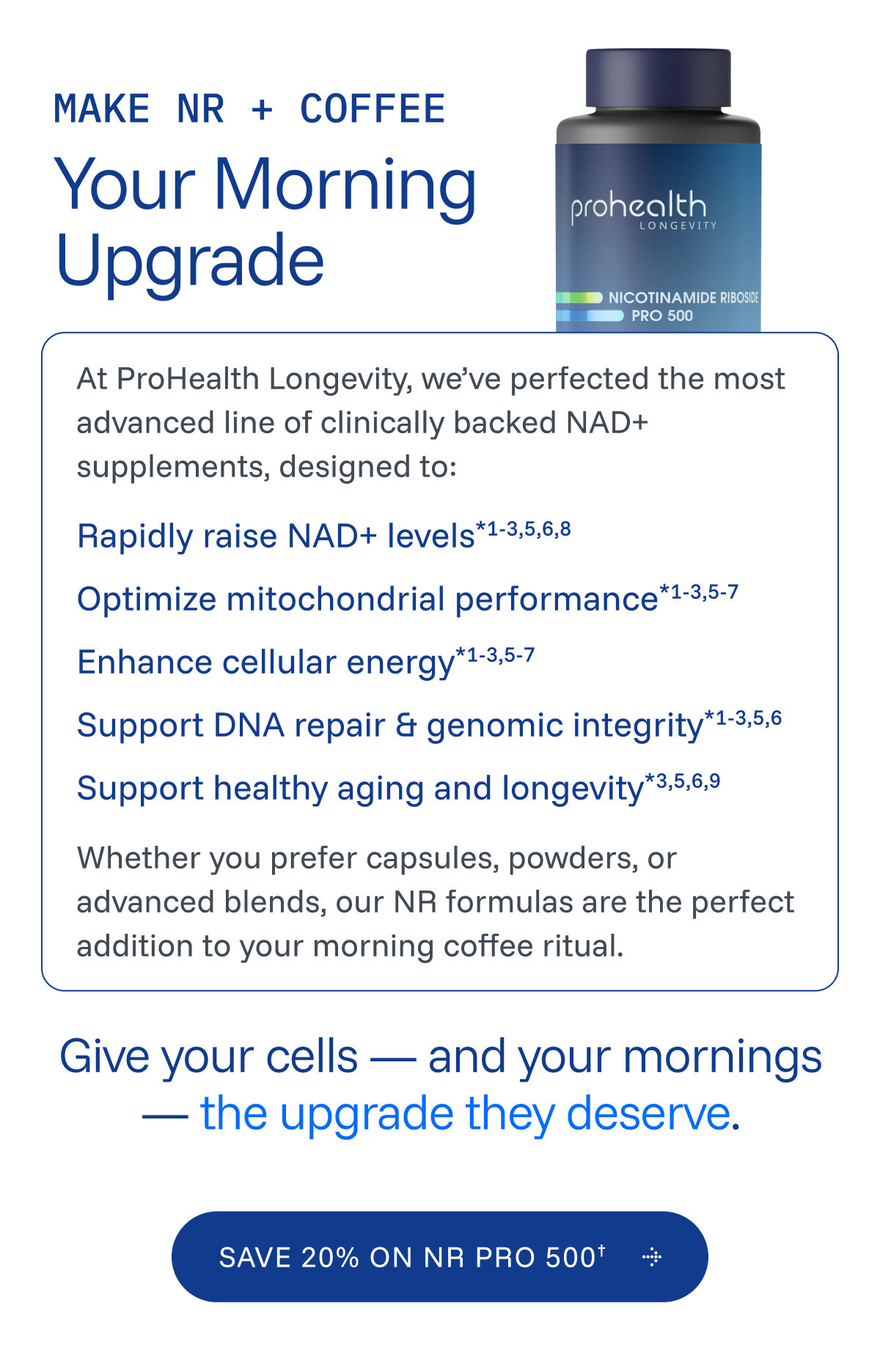 Your morning upgrade