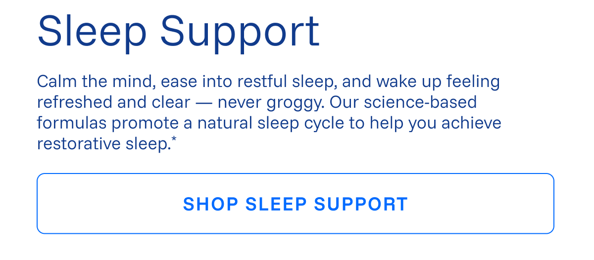 Sleep Support
