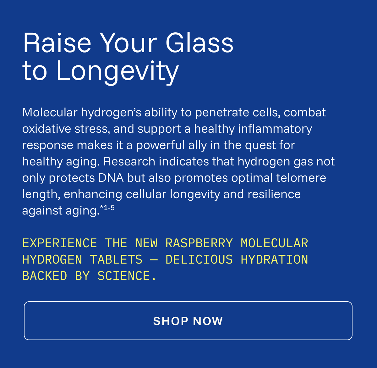 Raise Your Glass to Longevity