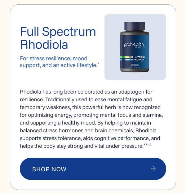 Full Spectrum Rhodiola