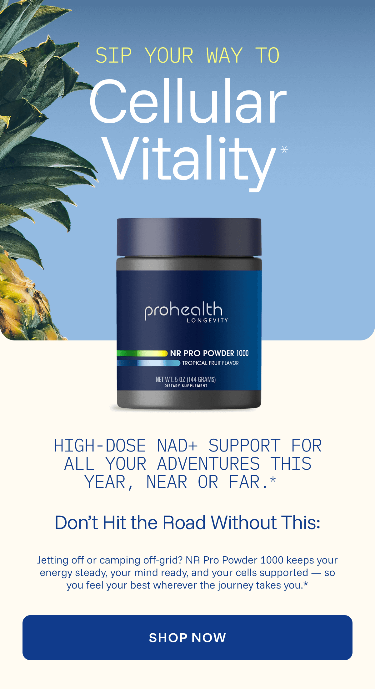 Sip your way to cellular vitality