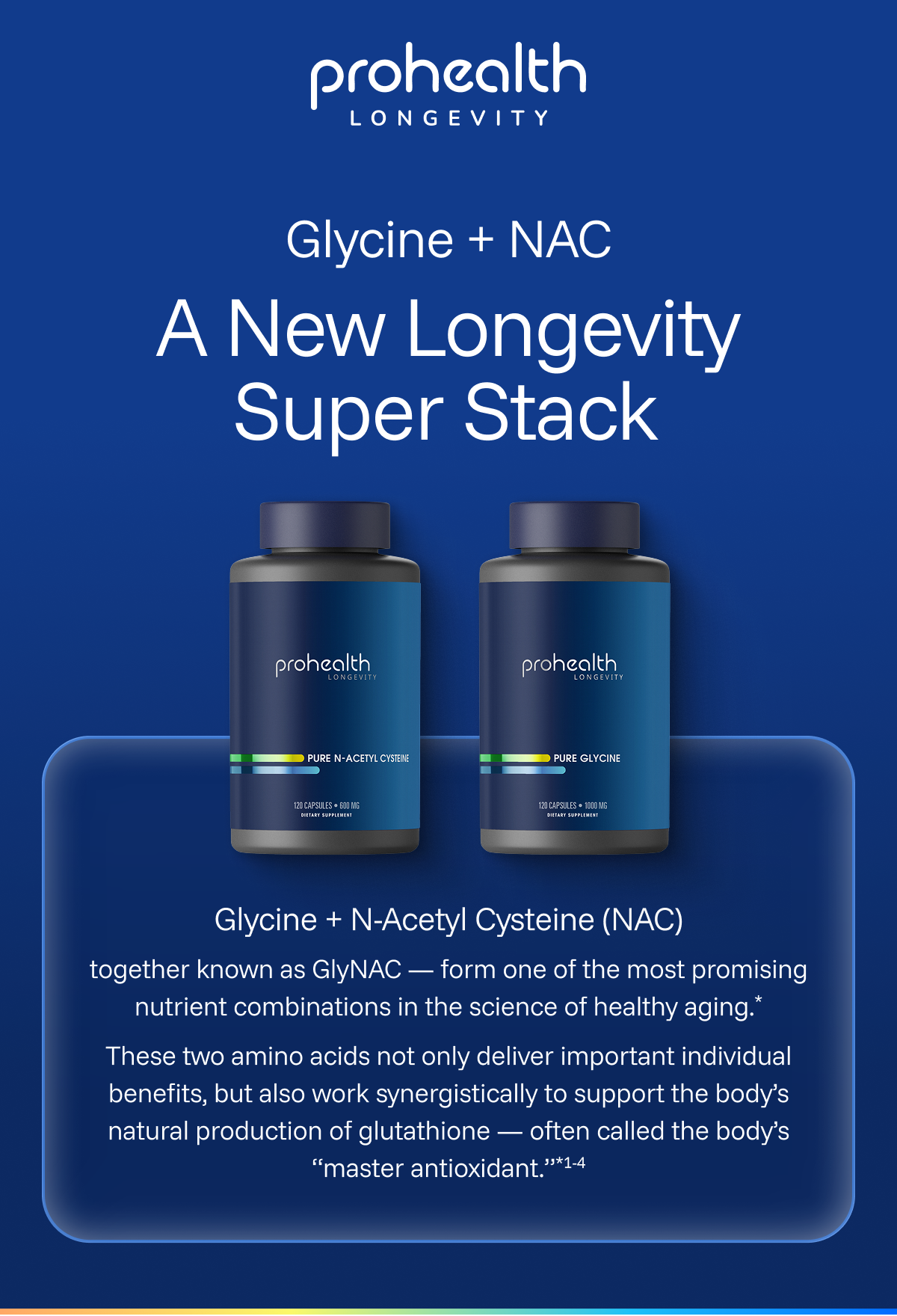 Glycine + NAC