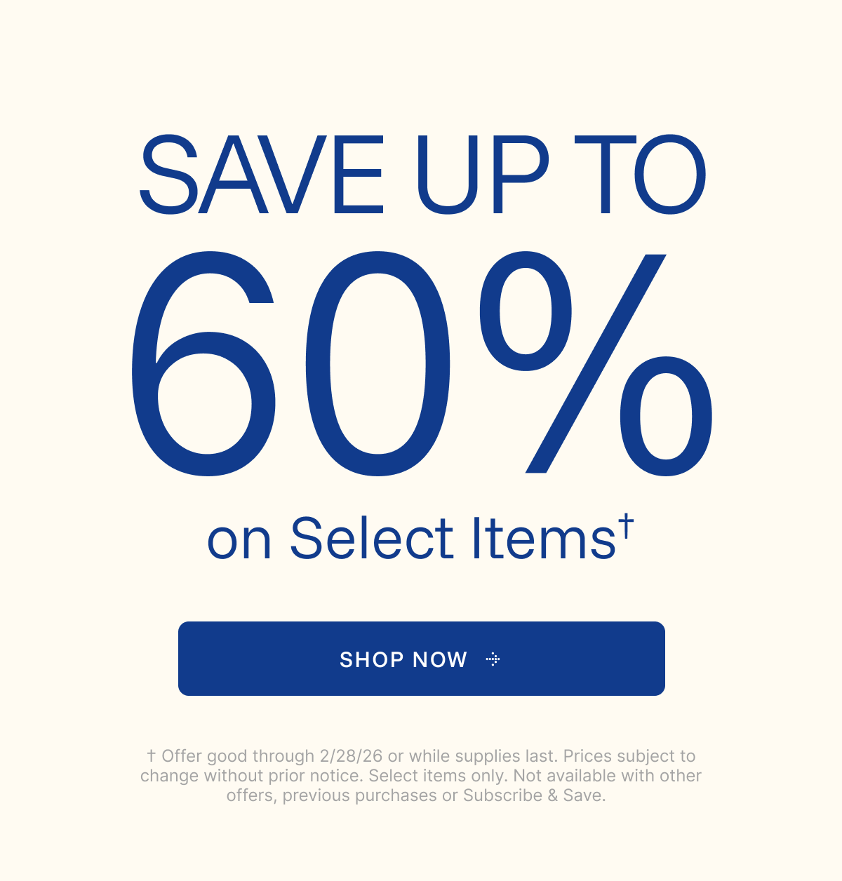 Overstock Sale
