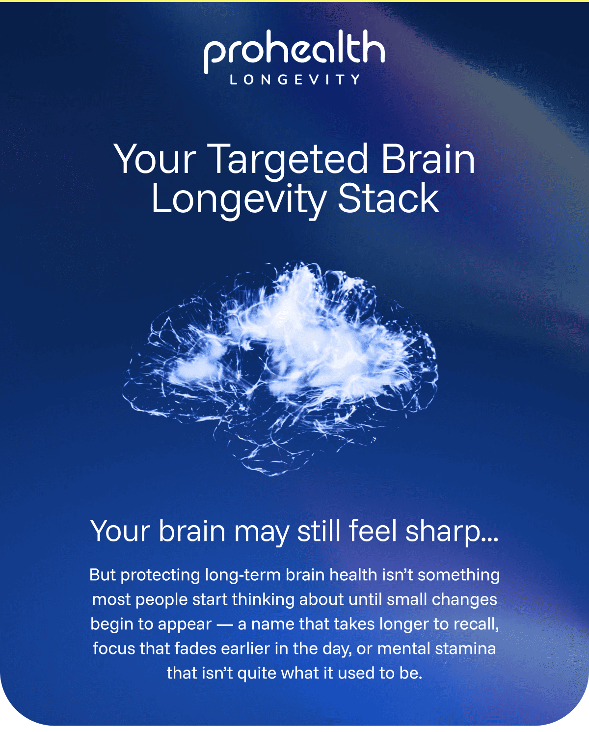 Your Targeted Brain Longevity Stack 