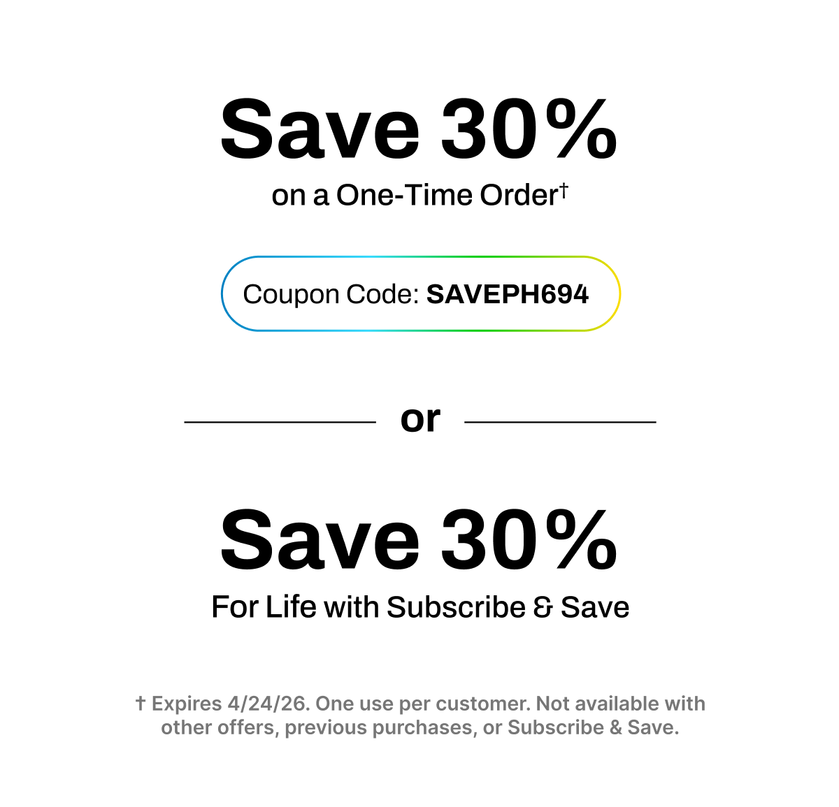 Save 30% on Full Spectrum Urolithin A
