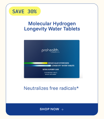 Molecular Hydrogen Longevity Water Tablets