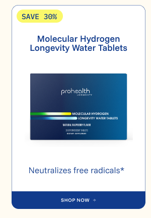 Molecular Hydrogen Longevity Water Tablets