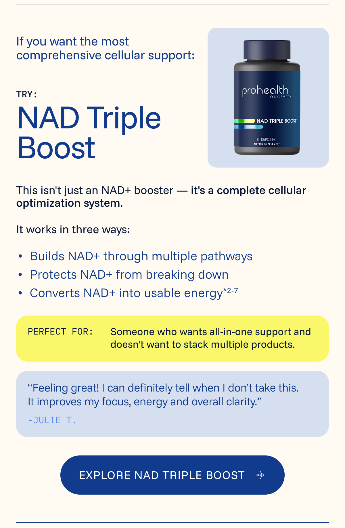 Try: NAD Triple Boost {PH700}