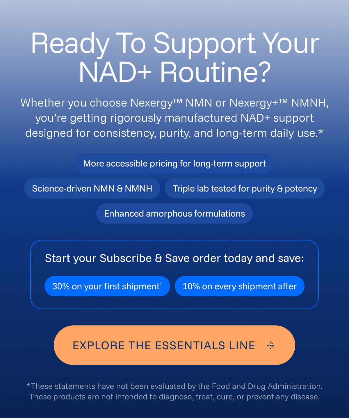 Ready To Support Your NAD+ Routine? 
