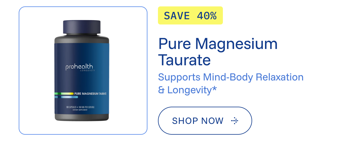 PH661 – Pure Magnesium Taurate - Save 40% 