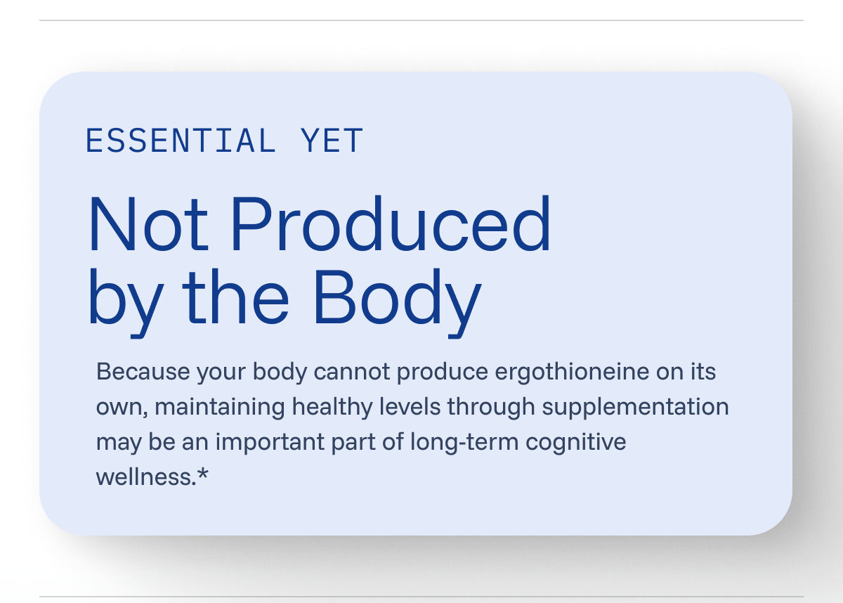 Essential Yet Not Produced by the Body 