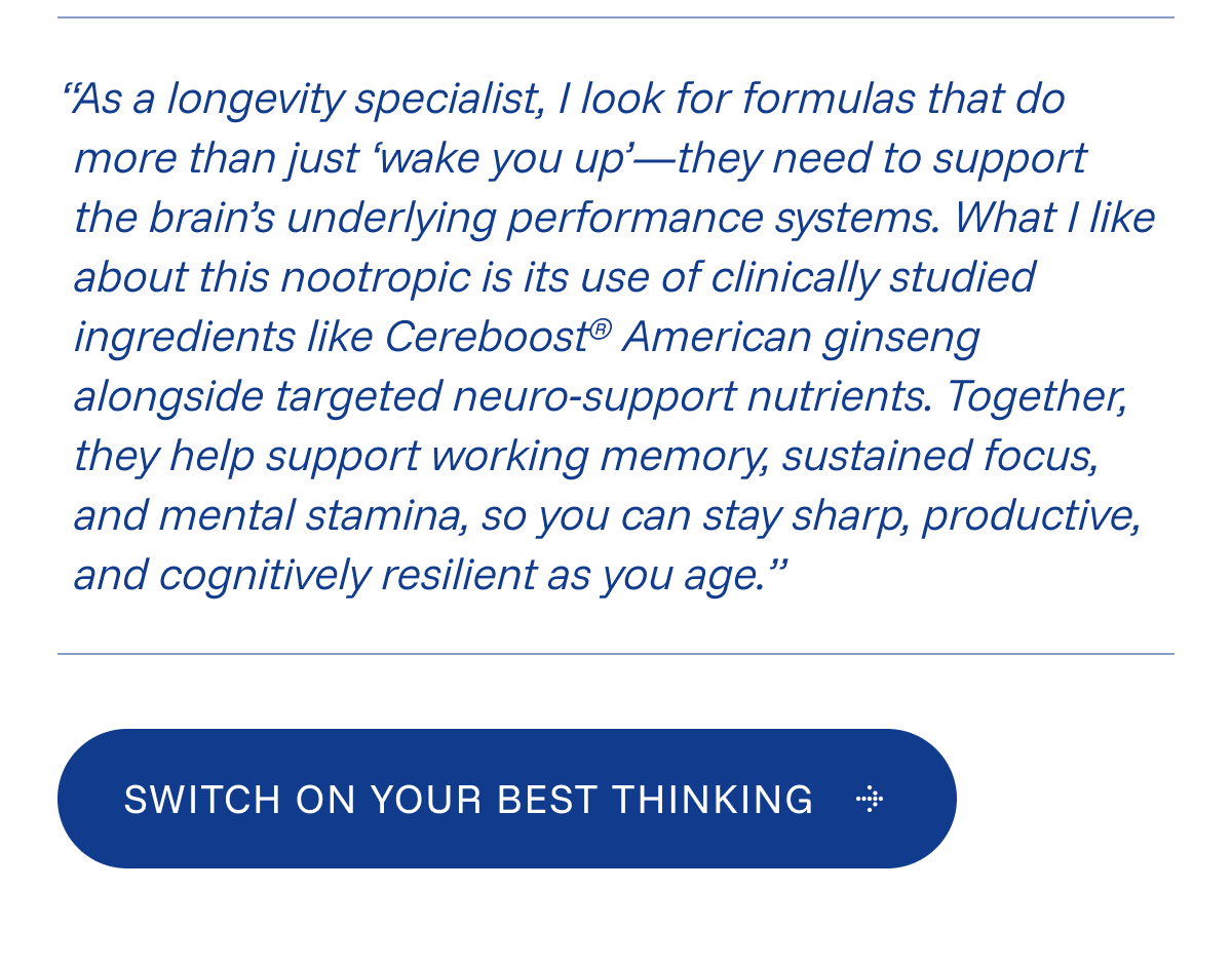 Fast Acting Nootropic