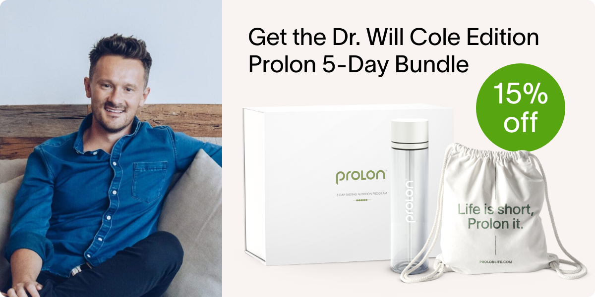 Dr. Will Cole + Exclusive Dr. Will Cole Prolon 5-Day bundle at 15% Off