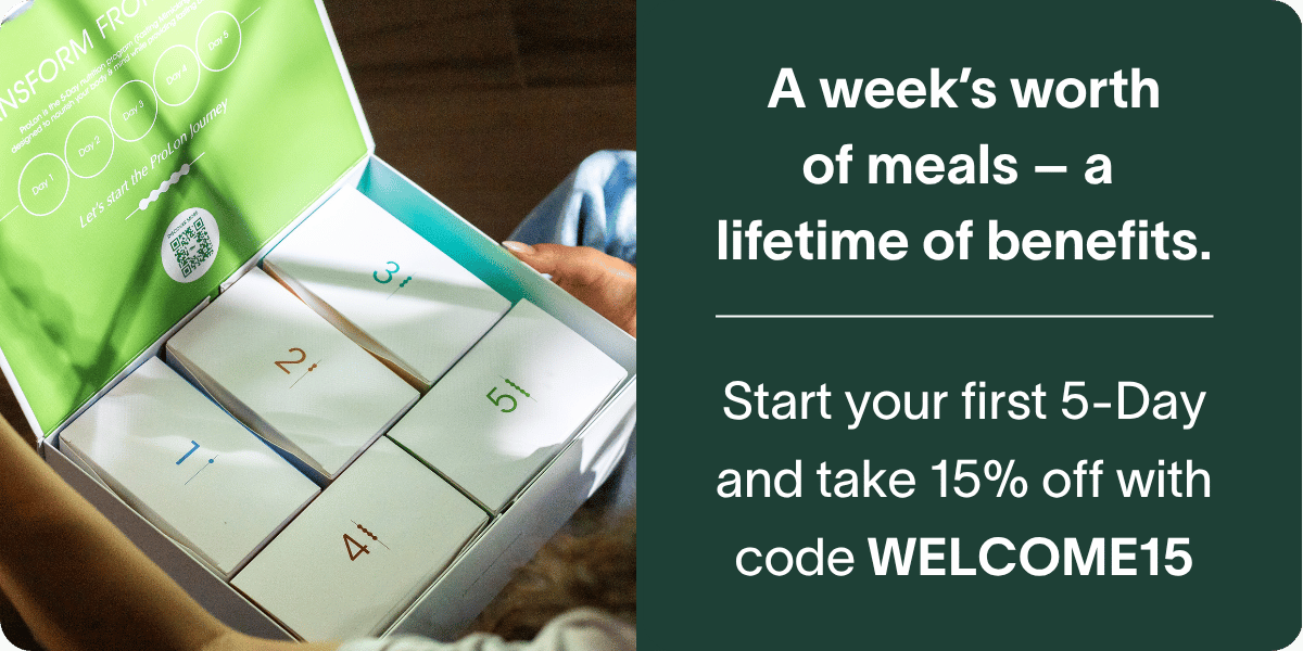 A week’s worth of meals – a  lifetime of benefits | Start your first 5-Day and take 15% off with code WELCOME15 | 