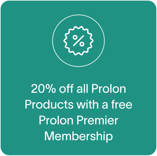 20% off all Prolon Products with a free Prolon Premier Membership