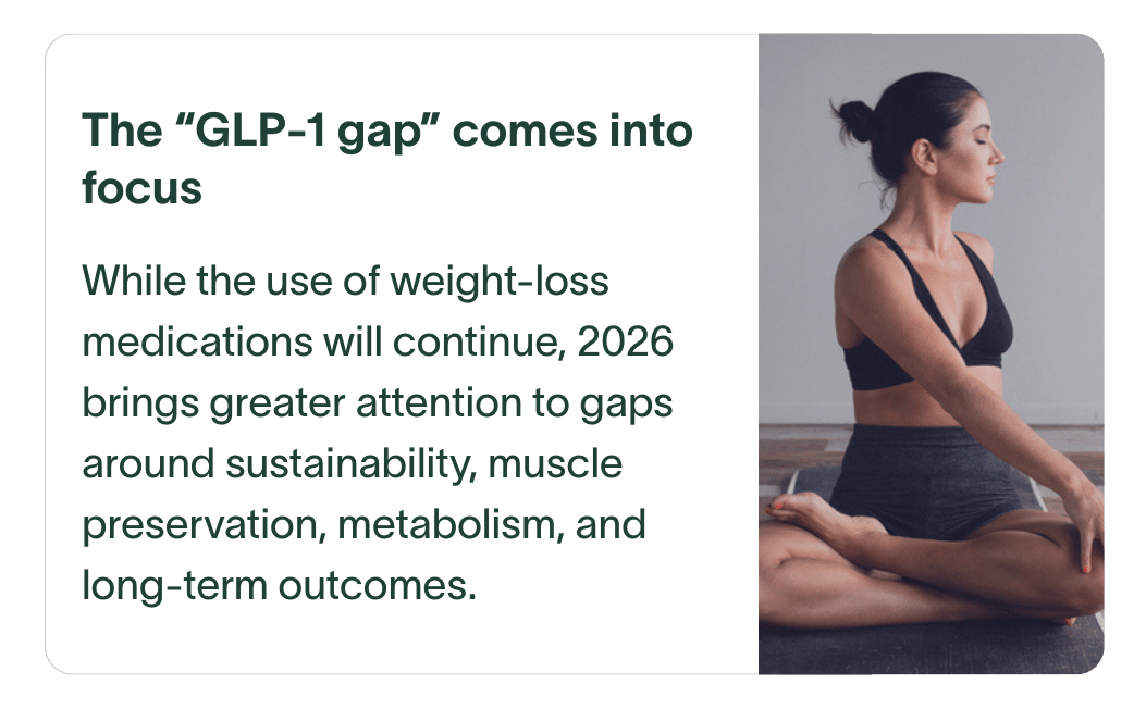 The “GLP-1 gap” comes into focus