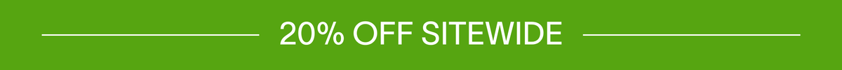 20% Off Sitewide