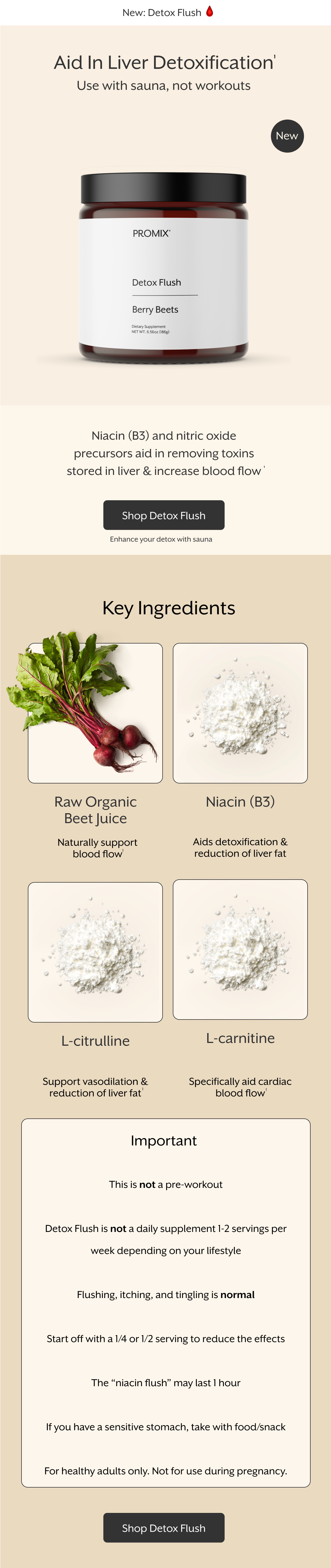 NEW: Detox Flush