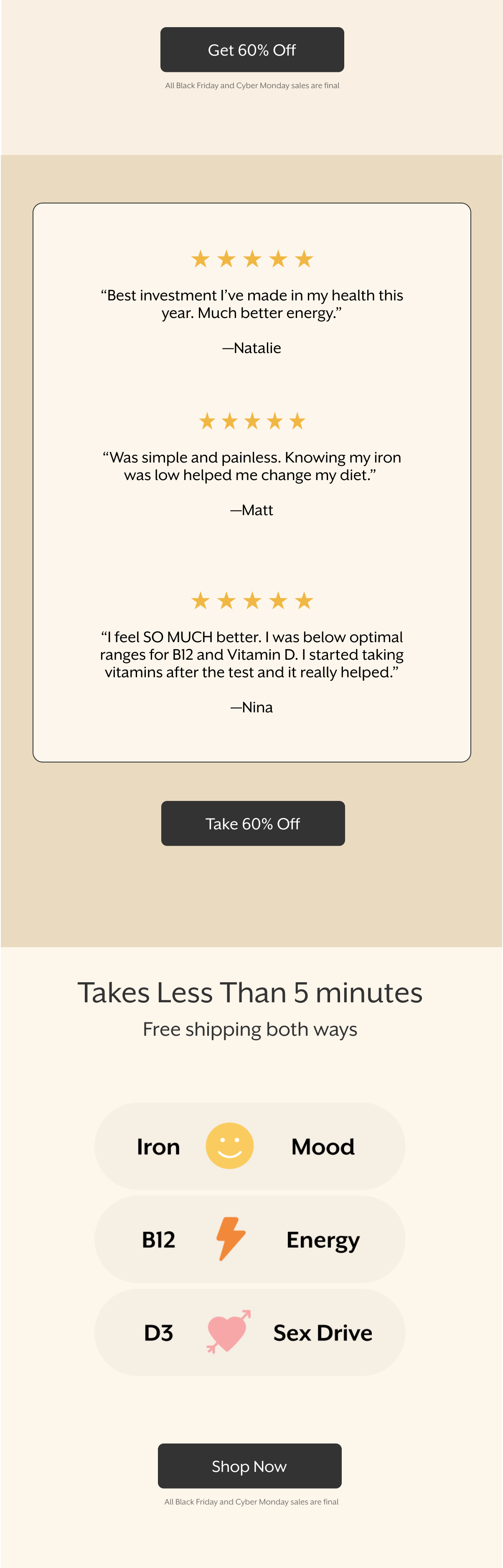 Get 60% Off