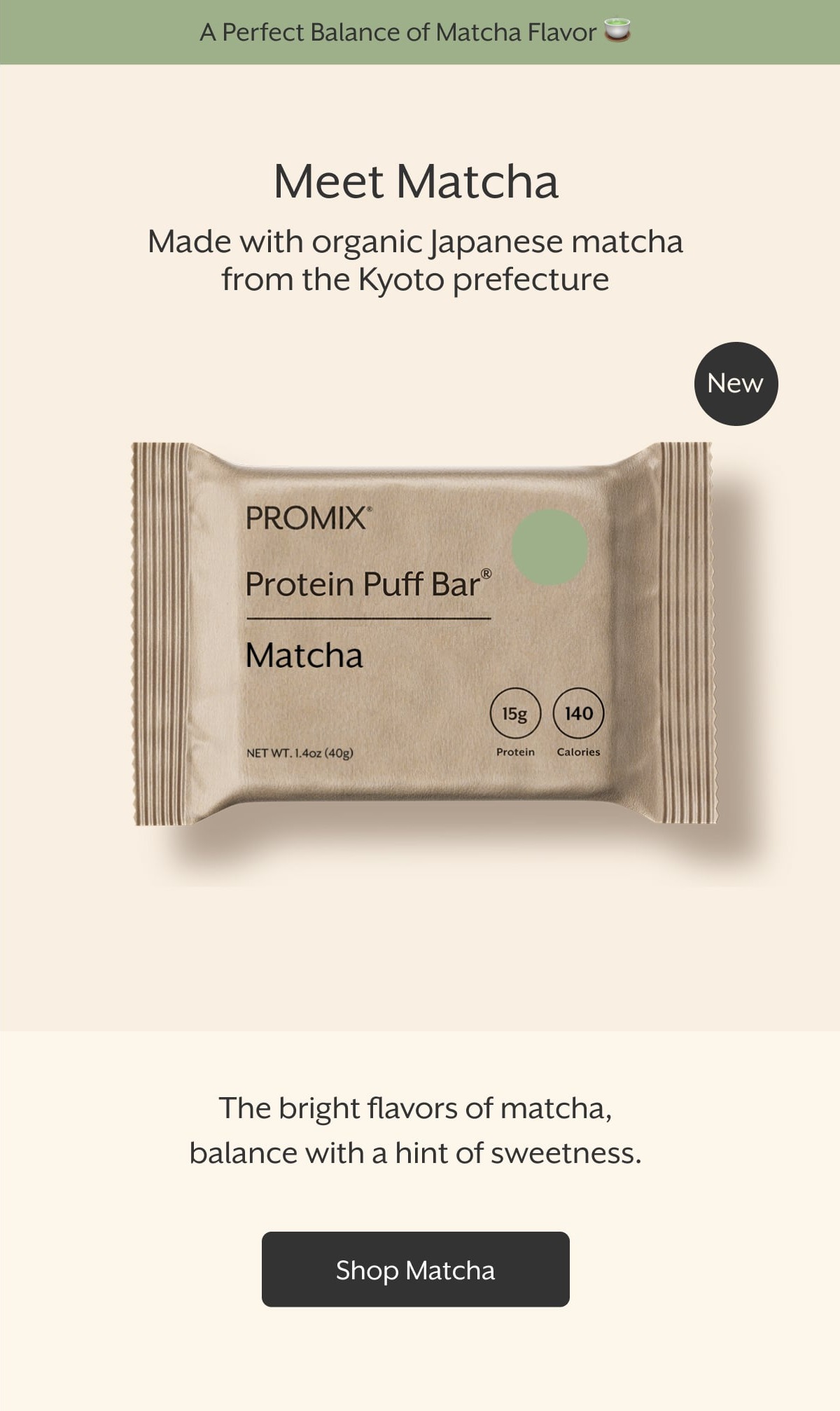 Meet Matcha — Made with organic Japanese matcha from Kyoto prefecture