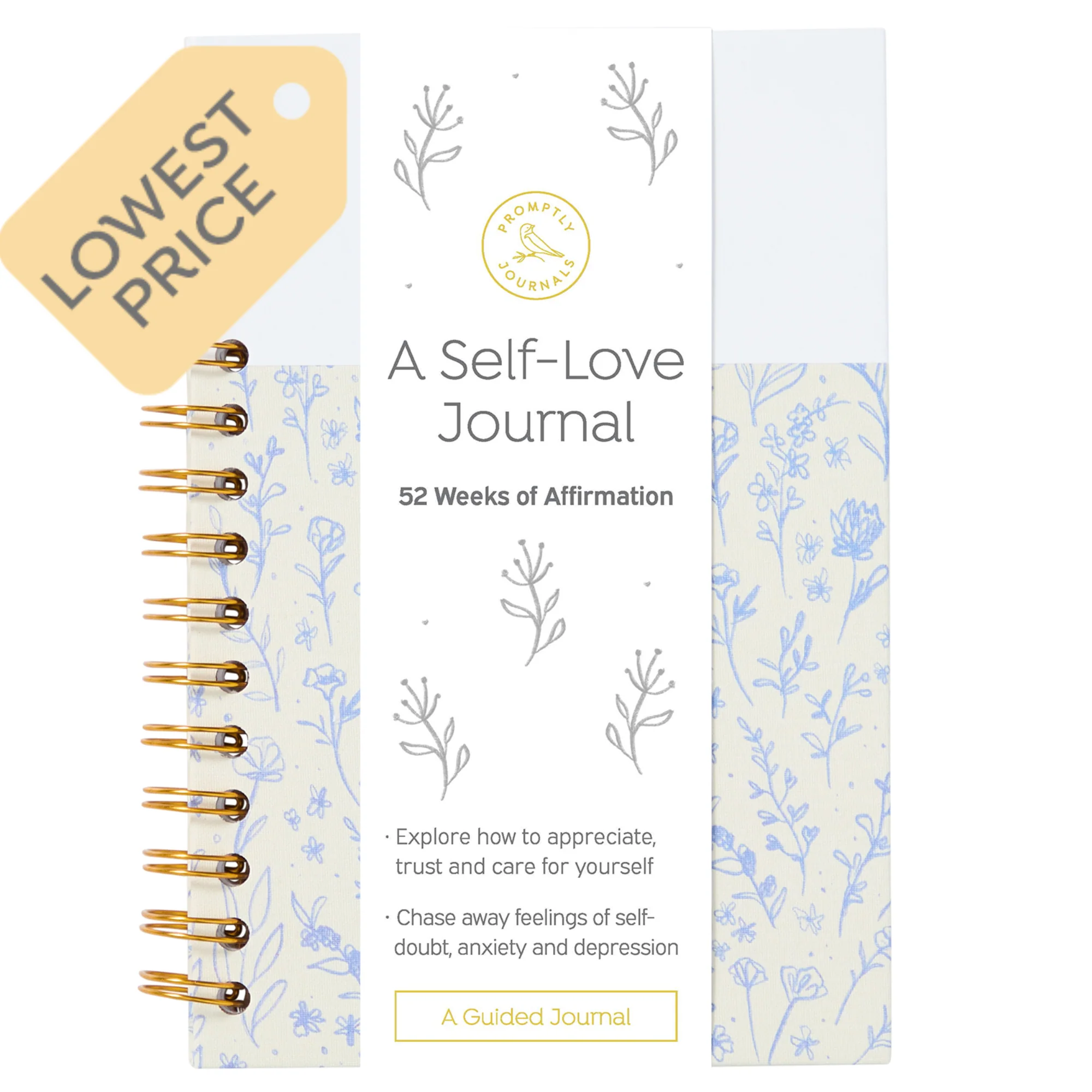 Image of A Self-Love Journal: 52 Weeks of Affirmation (Wildflower)