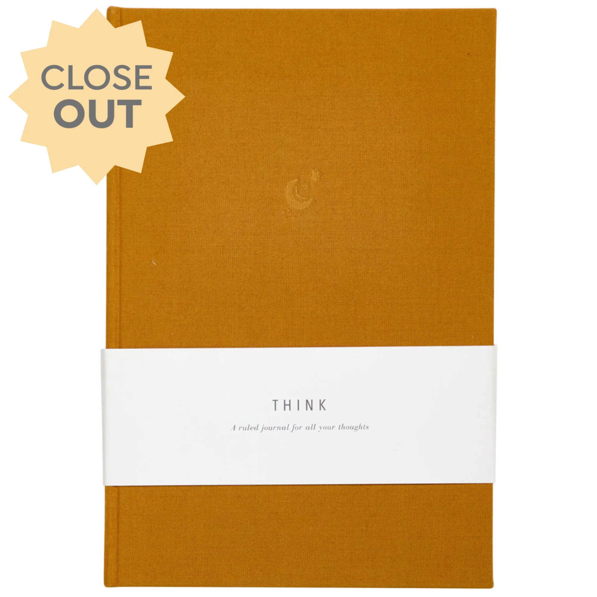 Image of Think: My Blank Journal (Amber)