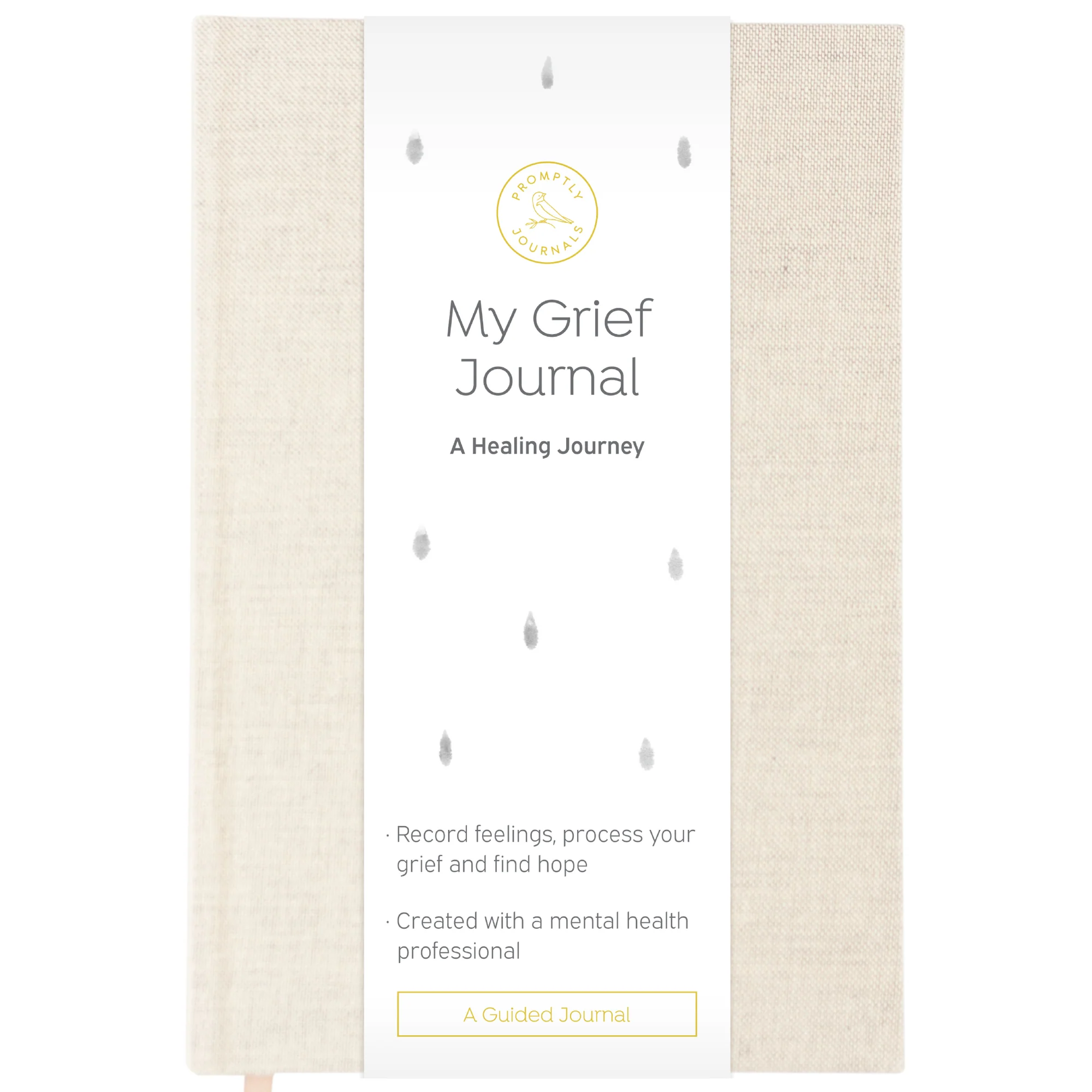 Image of My Grief Journal: A Healing Journey (Wheat)