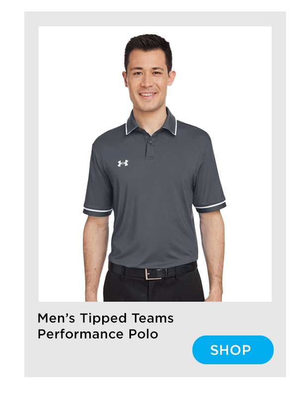 Under Armour Men's Tipped Teams Performance Polo